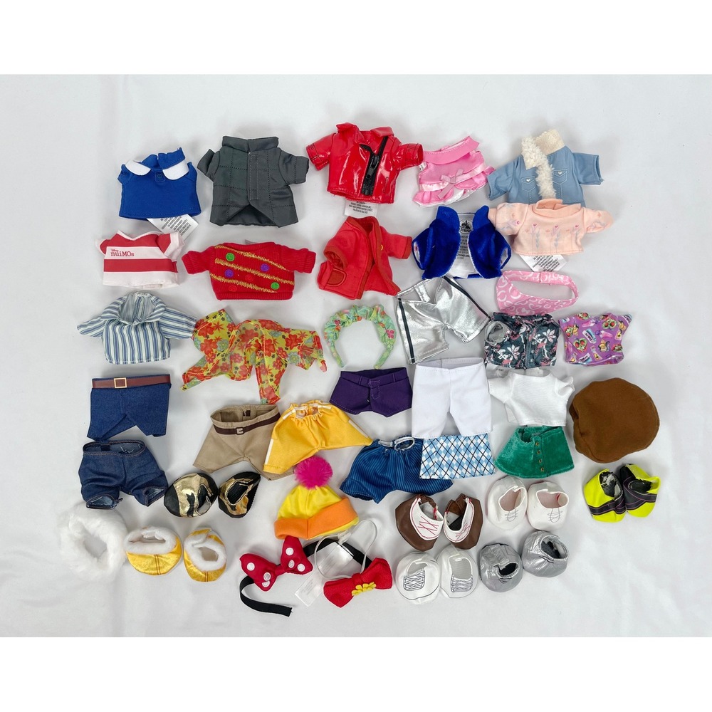 Disney Nuimos Doll Clothing Lot Jacket Shirts Shorts Headband Shoes Hat